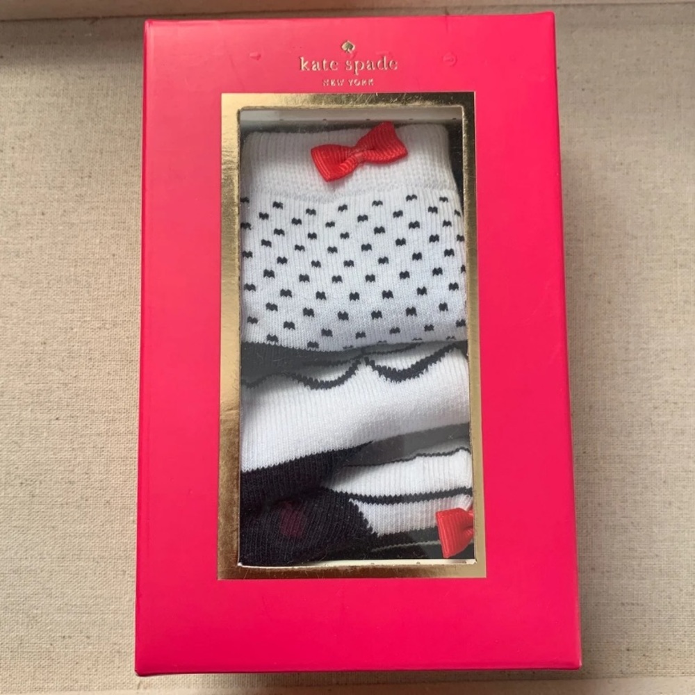 NIB Kate Spade Baby Socks
